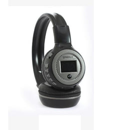 Bluetooth Headphone with FM Radio LCD Screen Stereo